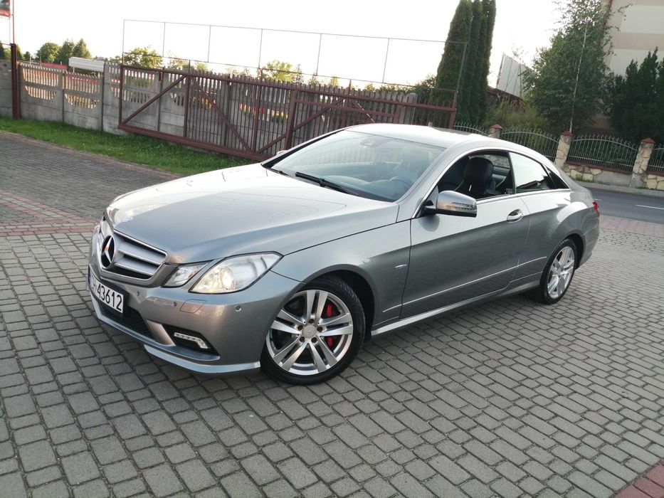 Mercedes-Benz E350 Coupe 3,5 V6 LIFT 306 KM FULL SKÓRA Automat NAVI SALON PL