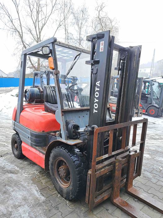 Wózek widłowy Toyota 6FG25, 2,5t, B/G, 1998r, Duplex 3m, "Sprzedany"