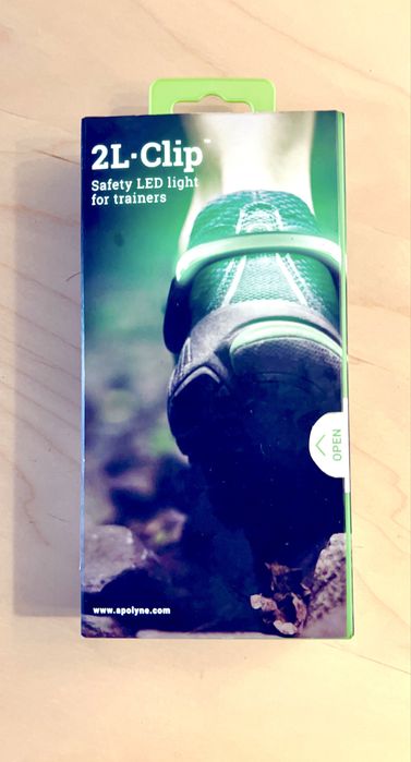 Luz LED para ténis para corrida ou caminhada