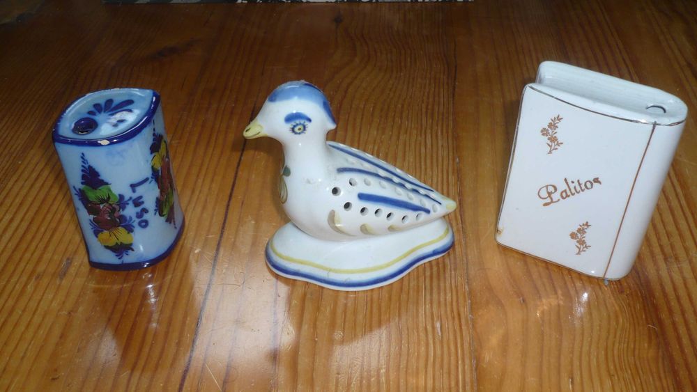 Lote de 7 Paliteiros