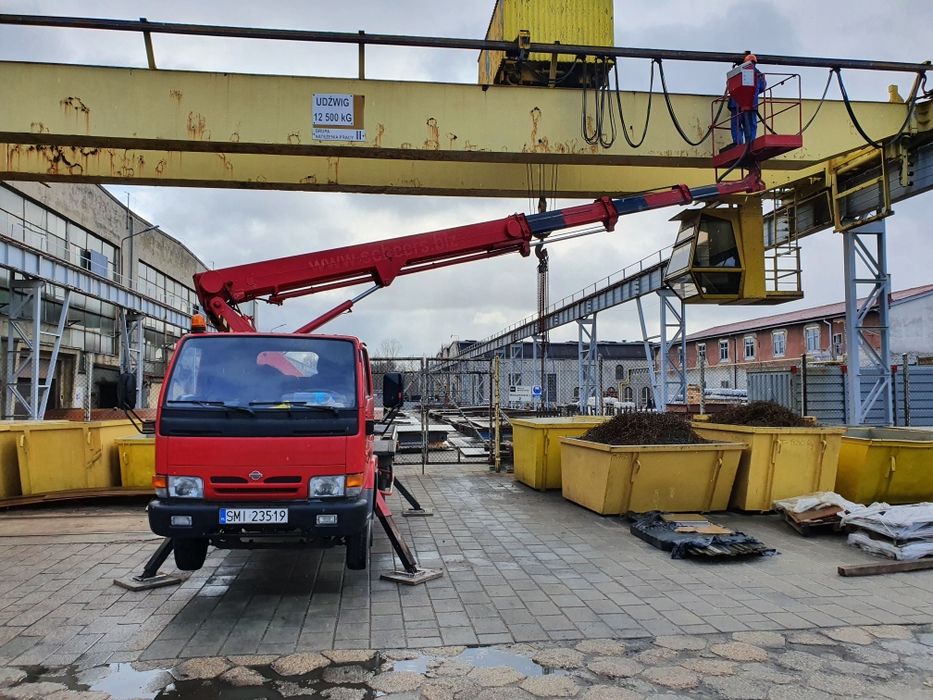 Dźwig Zwyżka usługi wynajem