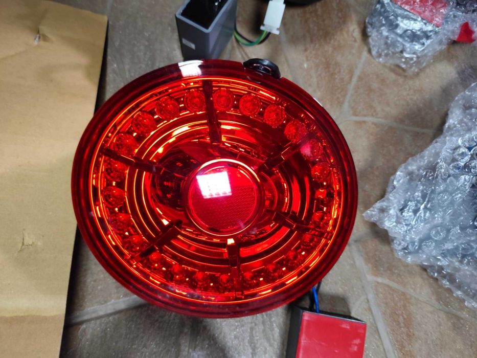 Chevrolet Corvette C6 Grand Sport Z06 lampy tylne led Anzo