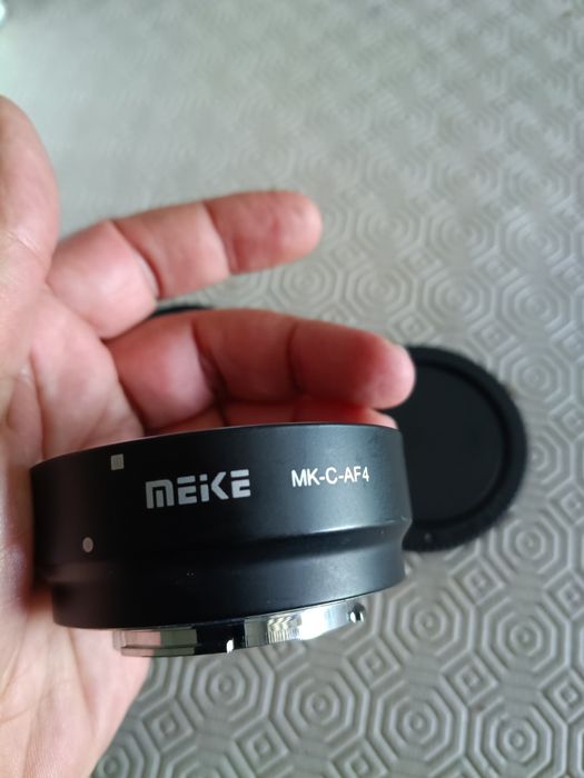 Adaptador Meike MK-C-AF4 de Canon EF-S para EF-M