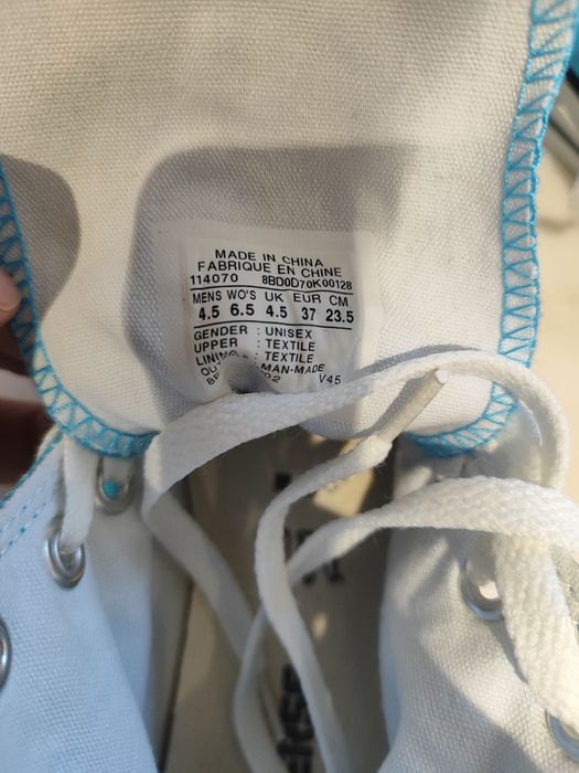 Sapatilhas Converse Chuck Taylor High Top -  37 – Novas sem etiqueta