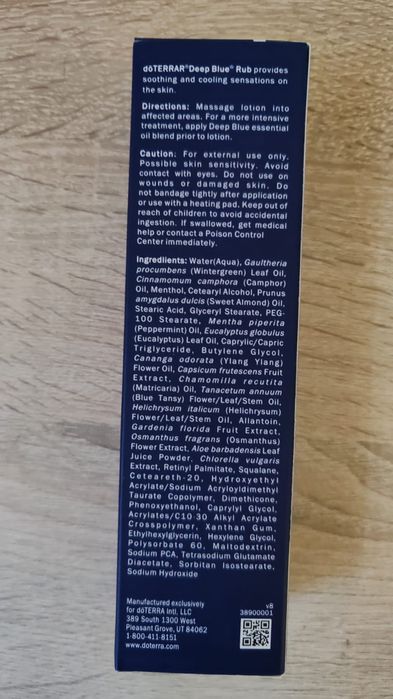 doTERRA deep blue rub