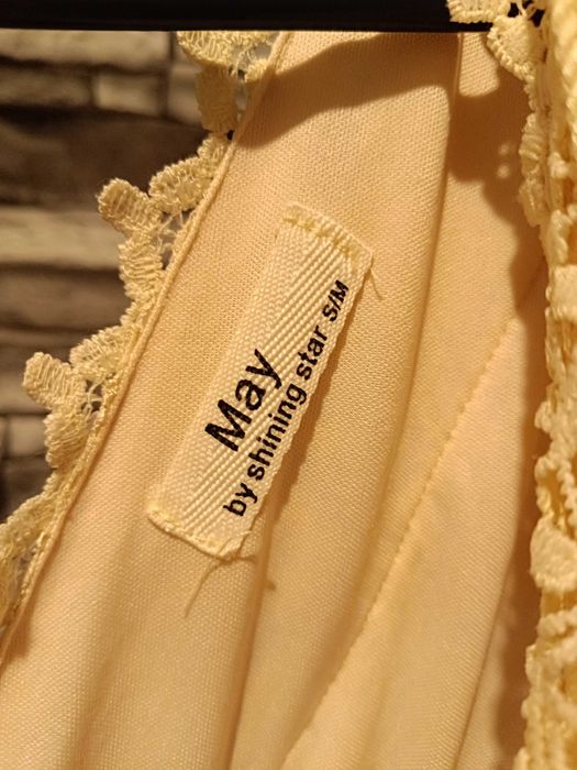 Sukienka boho May by shining star S/M S M ażurowa koronkowa koronka