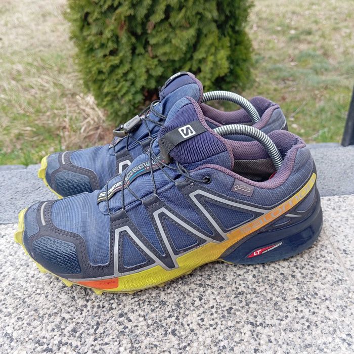 Salomon SpeedCross 4 GTX Gore-Tex Trail Buty Trekkingowe Do Biegania W Terenie Rozmiar 41.5