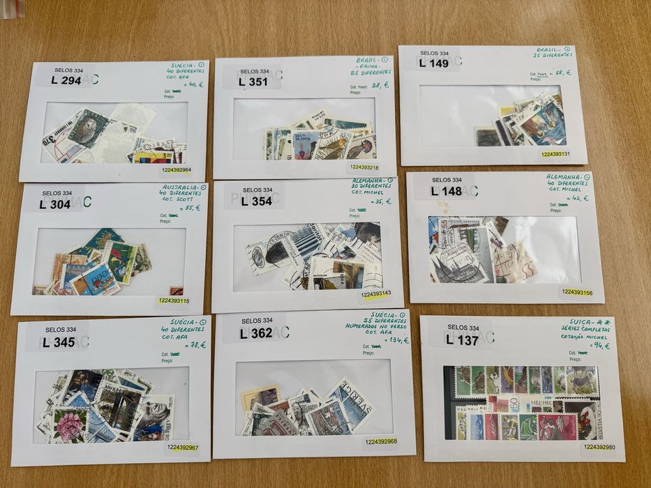 Repartição Filatelia Ctt - Mais de 70 lotes