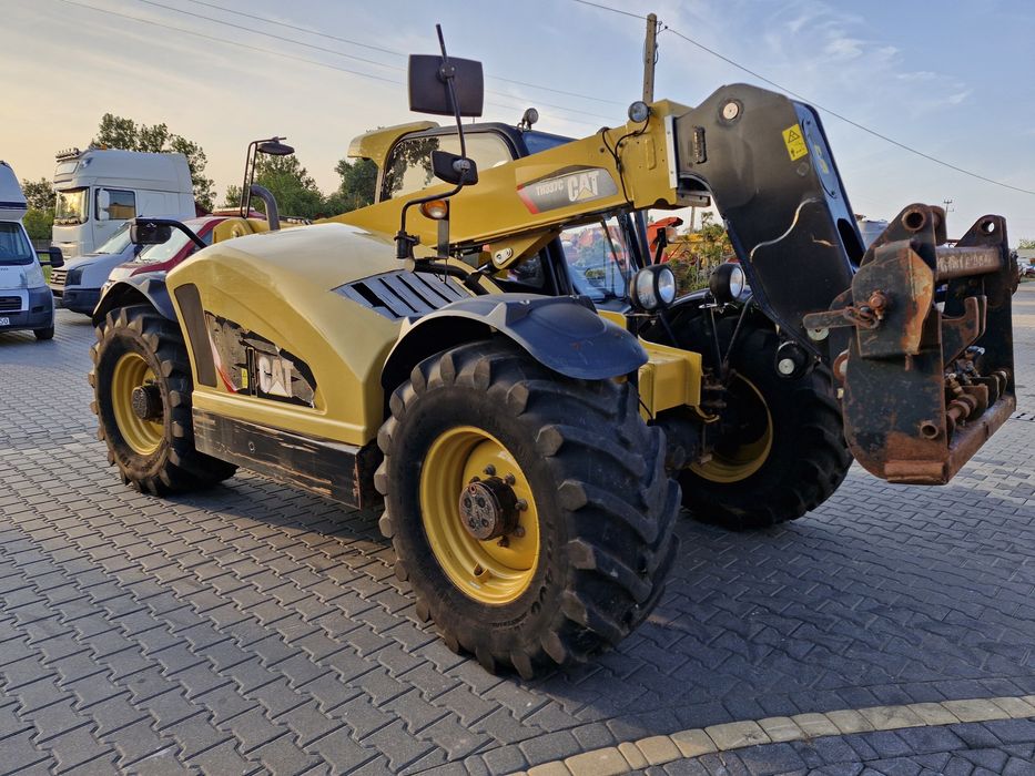 Ładowarka teleskopowa CAT TH 337C Oryginalny lakier! Osprzęt