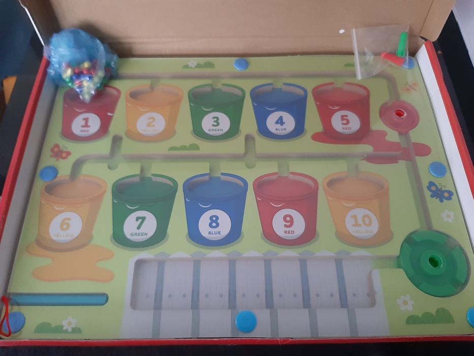 Magnetyczny Labirynt Kolorów