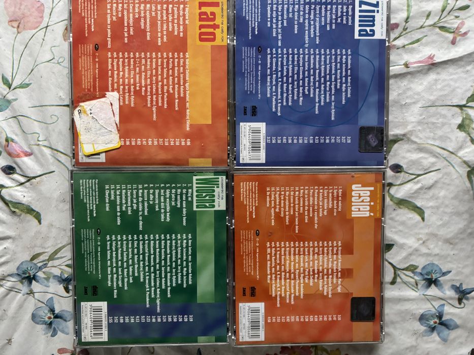 Plyty cd wiosna lato jeseień zima cd