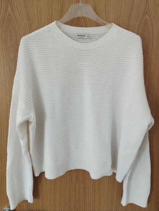 Camisola malha branca