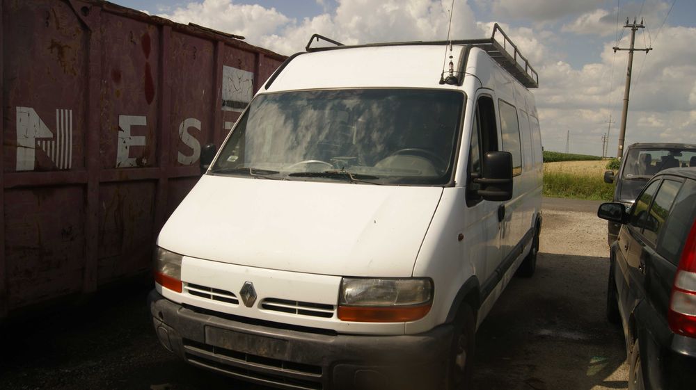 Renault Master na części maska zderzak klapa błotnik drzwi