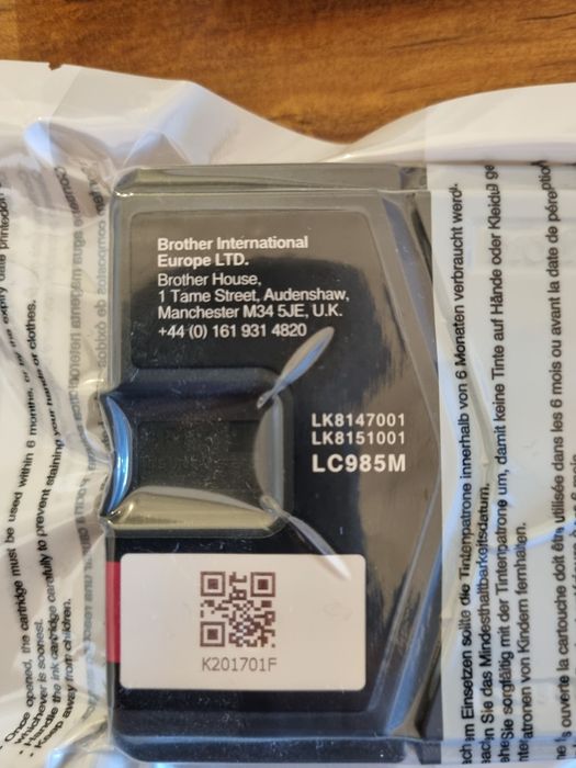 Pack 6 Tinteiros Brother LC985