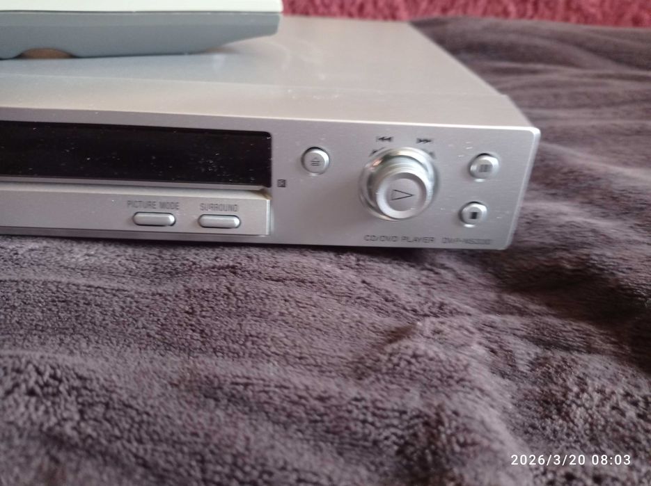 Odtwarzacz DVD CD Sony pilot kabel