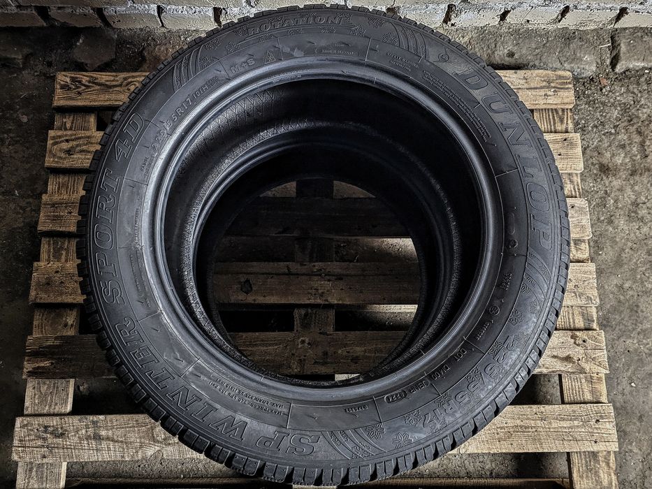 Пара 225/55r17 Dunlop | 2024 | 7mm | Преміум зимові шини | Ідеальний стан, без пошкоджень, без ремонтів, без дефектів | Тільки з Німеччини