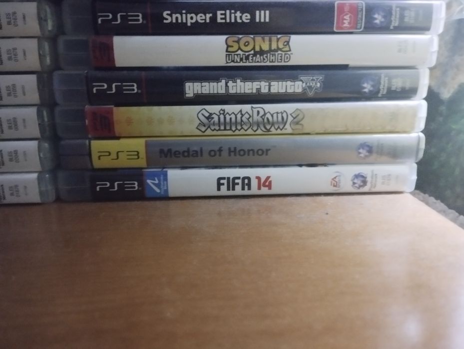 20  jogos em cd ps3