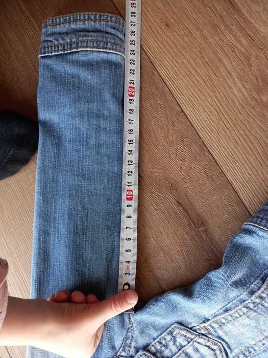 Kurtka jeansowa reserved Rozm 110