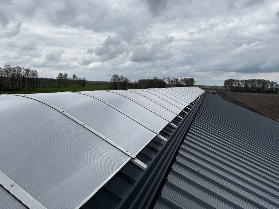 Świetlik kurtyny oborowe