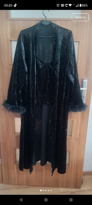 Nowy komplet piżama szlafrok 44