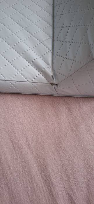 Przewijak na łóżeczko błękitny