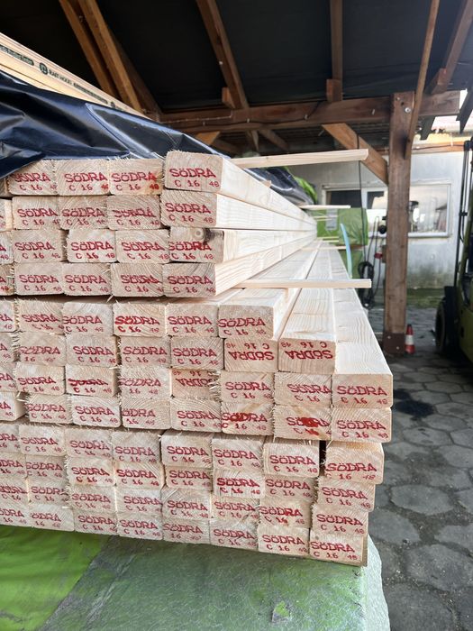 Drewno Kantówka Belki Krokwie Suche Strugane