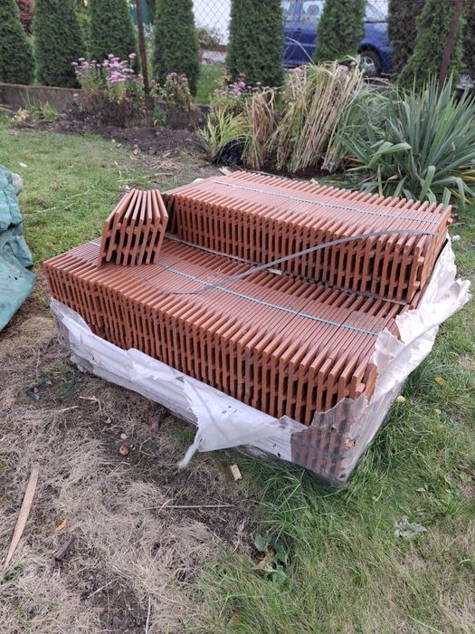 Dachówka karpiówka angoba miedziana. 400szt. NOWA