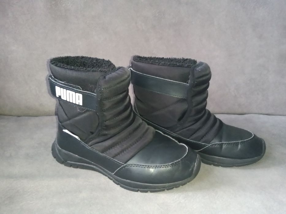 Buty zimowe, śniegowce puma rozmiar 33 na 20 cm stopę