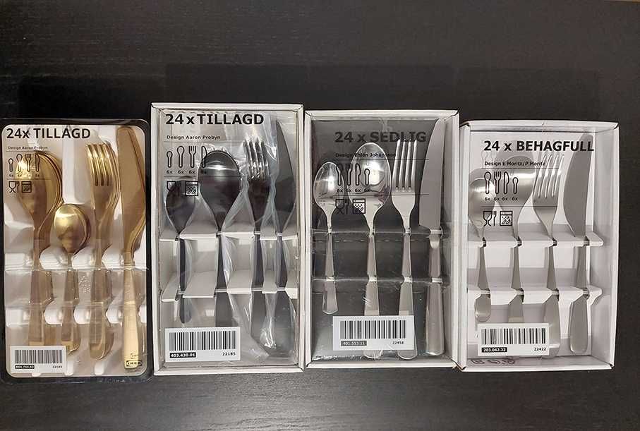 Faqueiros IKEA (4 modelos)