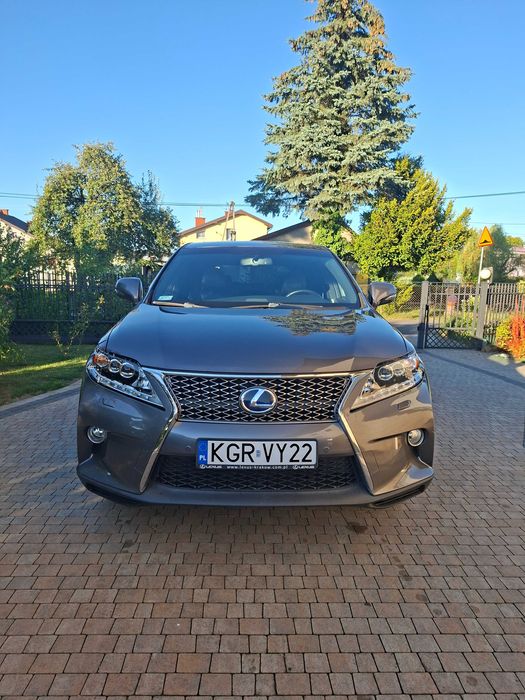 Samochód Lexus RX450h F-sport hybryda