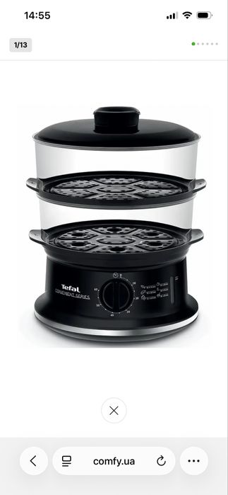 Пароварка Tefal Convenient series VC1401