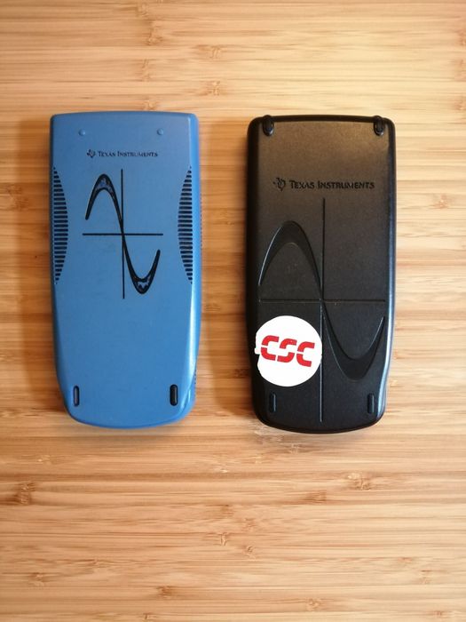2 calculadoras graphicas Texas
