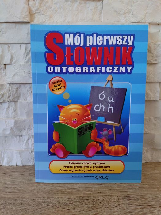 Książka Mój pierwszy słownik ortograficzny