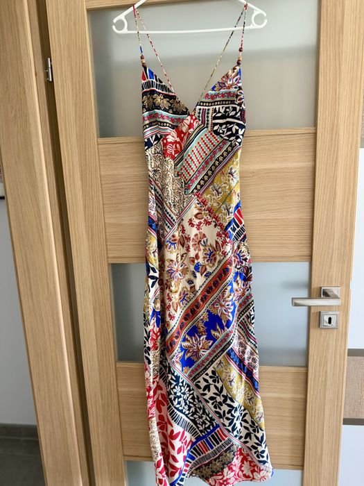 Letnia sukienka zar boho print