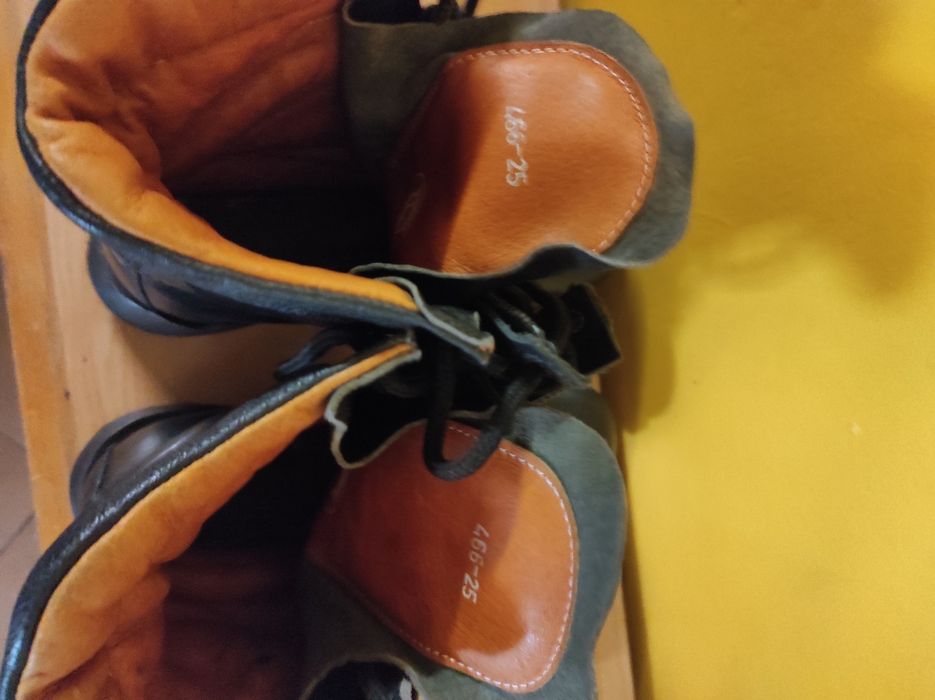 Buty skórzane ala glany