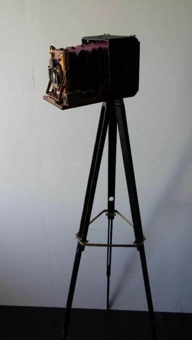 Máquina de Fole Sanderson + tripé