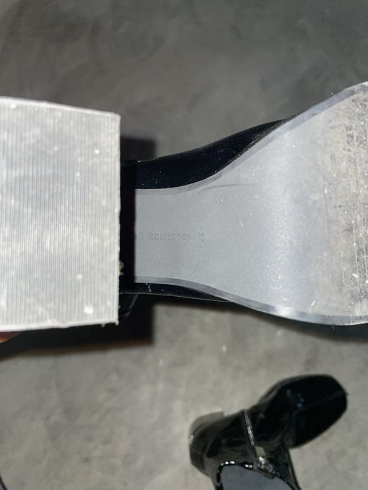 Botas pretas da pull&bear