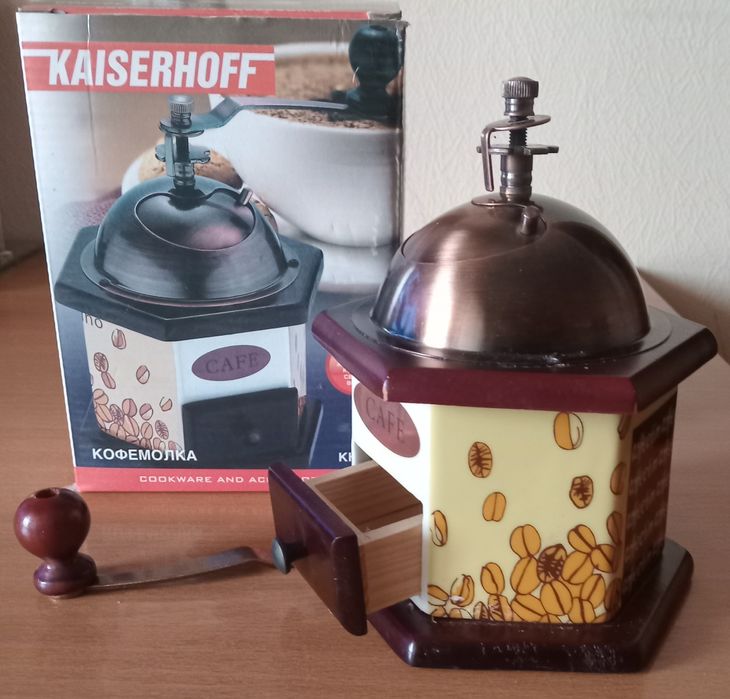 Кавомолка ручна Kaiserhoff KH9923