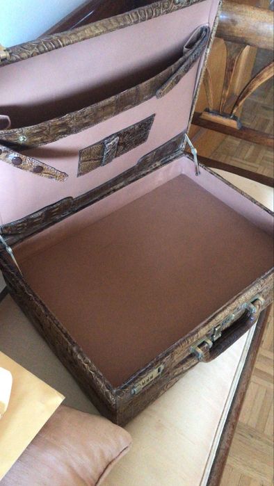 Mala pele crocodilo verdadeira