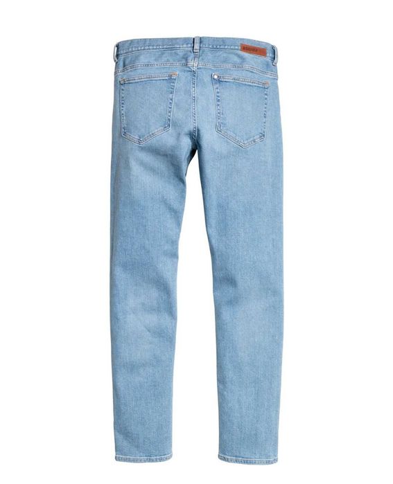 H&M р.52-54 джинсы мужские голубые