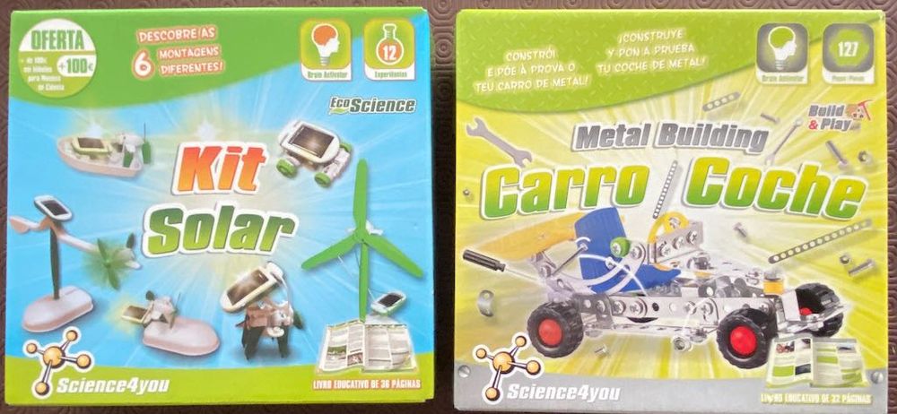 Science4you – kit solar + metal building