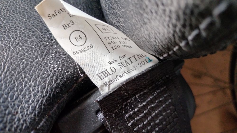 Fotel siedzenie pneumatyczne EBLO do koparki,ciągnika