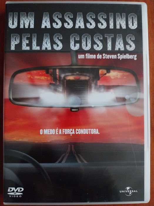 DVD “Um assassino pelas costas”, de Steven Spielberg. Raridade.