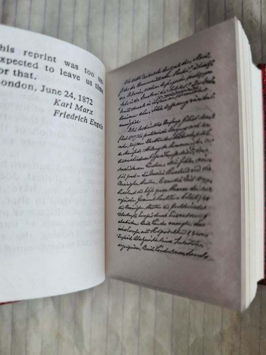 Miniature Book Manifesto Of The Communist Party