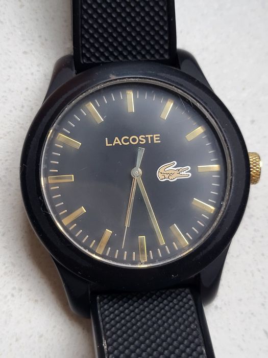 Zegarek Lacoste czarny