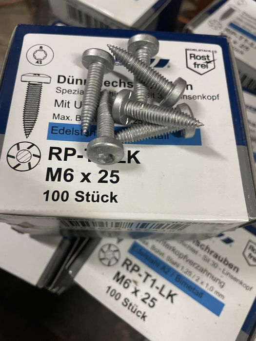 Wkręty nierdzewne Reisser TORX , Fotowoltaika, Konstrukcje stalowe