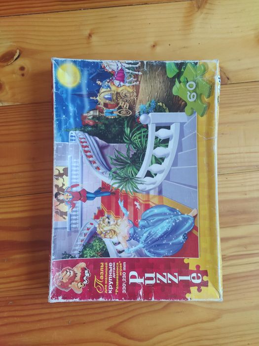 Дитячі пазли + настільна гра