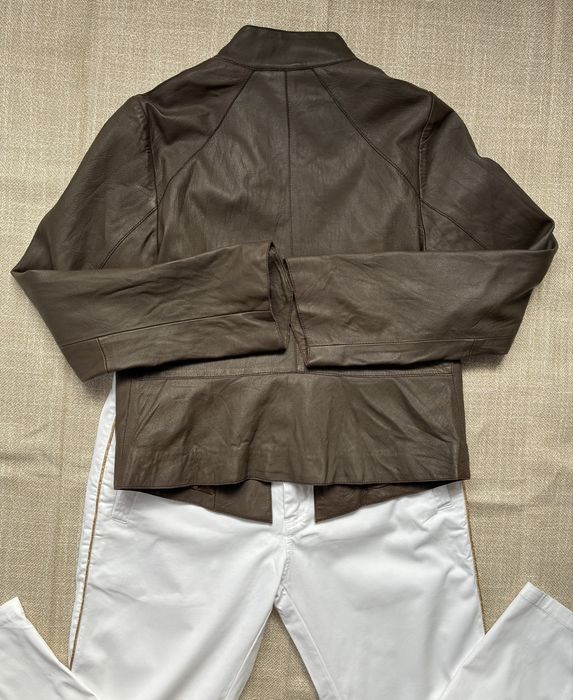 Skórzana kurtka Marks & Spencer – 100% skóra naturalna, rozmiar M