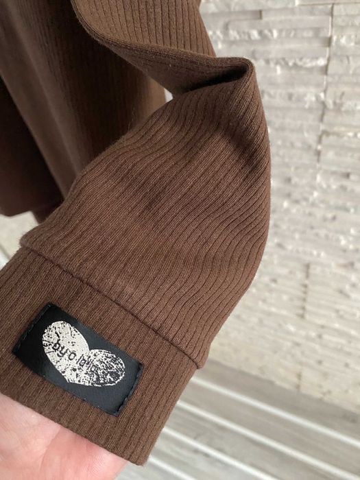 By o la la mięsisty prążek golf czekoladowy