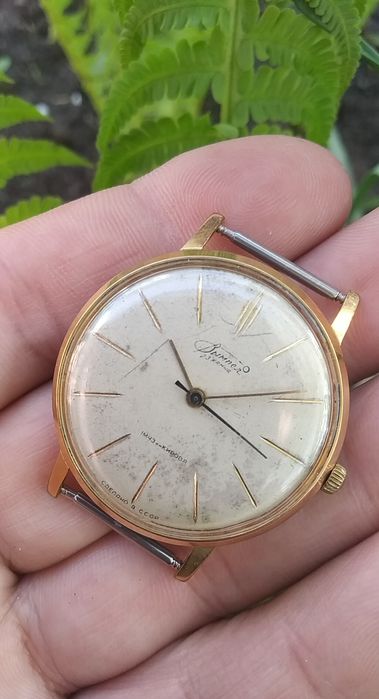 Часы Вымпел 1 МЧЗ 2209 наручные 23камня позолоченные 20мкм СССР